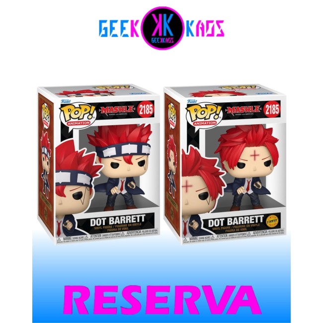 FUNKO POP! - MASHLE - DOT BARRET 2185 (BUNDLE)