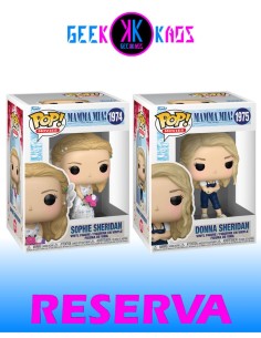 2-PACK - FUNKO POP! - MAMMA MIA! - SOPHIE SHERIDAN 1974, DONNA SHERIDAN 1975