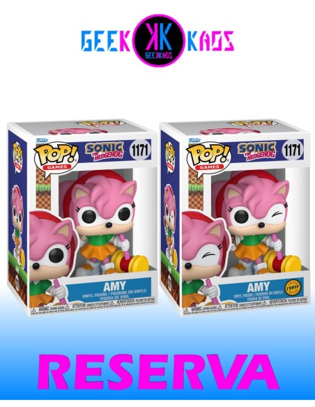 FUNKO POP! - SONIC THE HEDGEHOG - AMY 1171 (BUNDLE)