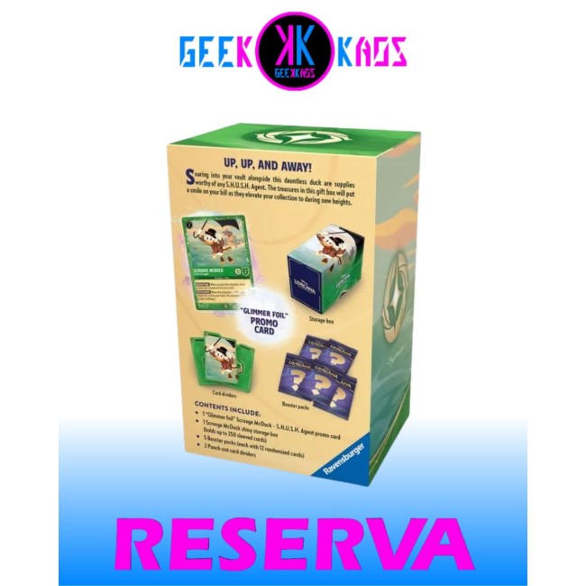 DISNEY LORCANA CHAPTER 11 - WINTERSPELL - MCDUCK GIFT BOX - INGLES