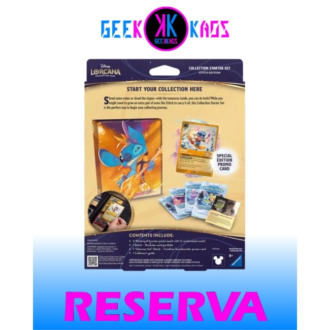 DISNEY LORCANA CHAPTER 11 - WINTERSPELL - COLLECTION STARTER SET - INGLES
