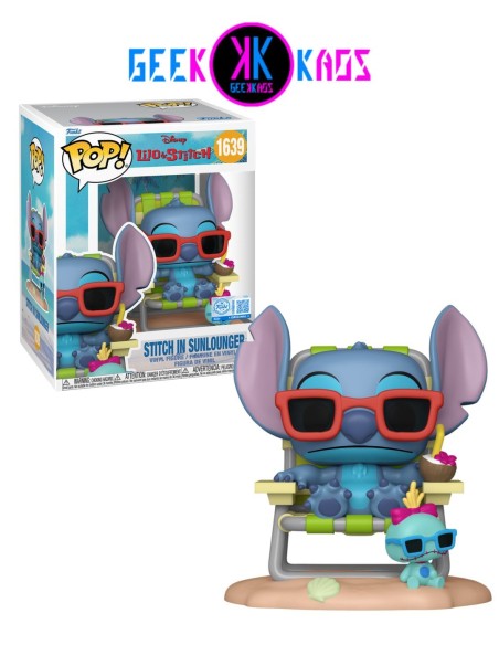 FUNKO POP! - LILO & STITCH - STICH IN SUNLOUNGER 1639 (SE)