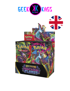 POKEMON TCG - BOOSTER BOX - PHANTASMAL FLAMES (36 SOBRES) - INGLES