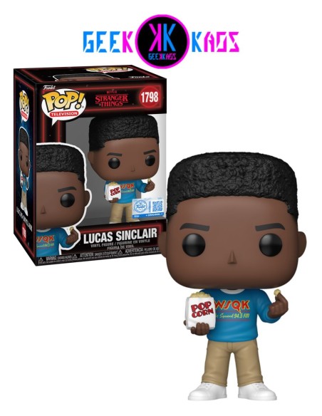 FUNKO POP! - STRANGER THINGS - LUCAS SINCLAIR 1798 (SE)