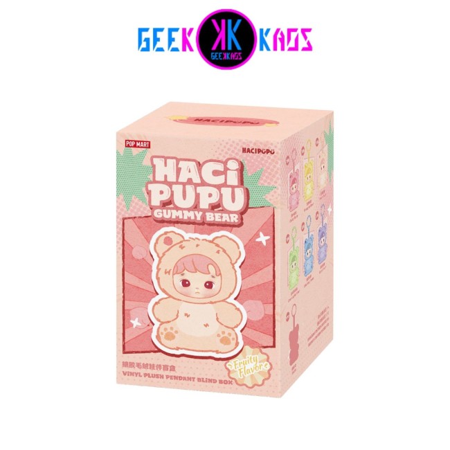 POP MART - HACIPUPU - GUMMY BEAR SERIES PLUSH PENDANT - 13 CM