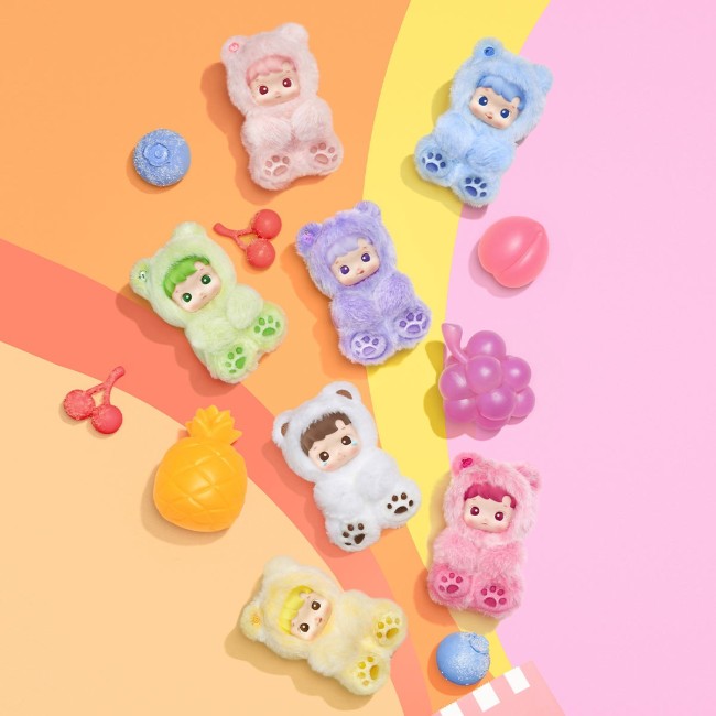 POP MART - HACIPUPU - GUMMY BEAR SERIES PLUSH PENDANT - 13 CM