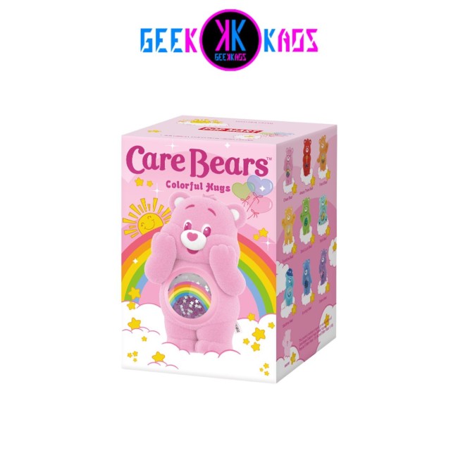 POP MART - CARE BEAR - COLORFUL HUGS SERIES FIGURES - 6-9 CM