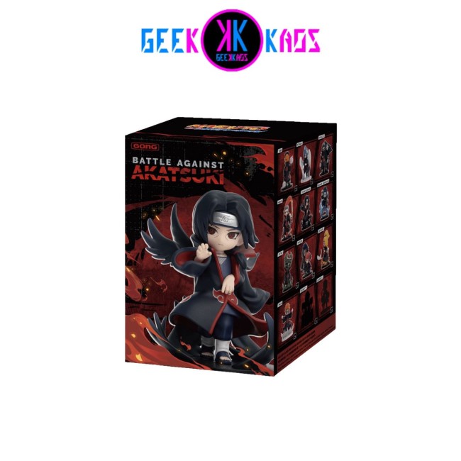 POP MART - NARUTO SHIPPUDEN - BATTLE AGAINST AKATSUKI THEMED SERIES FIGURES - 11.5 CM
