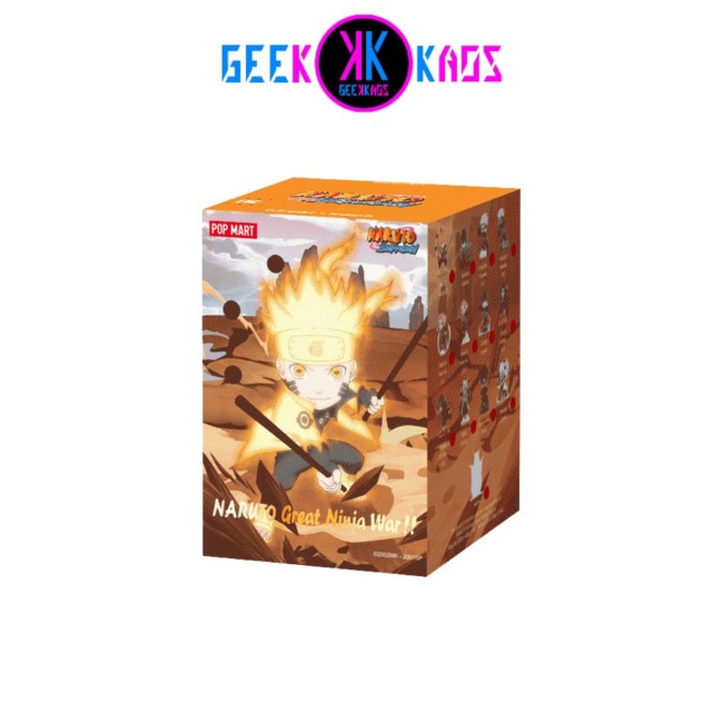 POP MART - NARUTO SHIPPUDEN - NINKAI TAISEN SERIES FIGURES - 7.7-11.4 CM