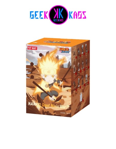 POP MART - NARUTO SHIPPUDEN - NINKAI TAISEN SERIES FIGURES - 7.7-11.4 CM