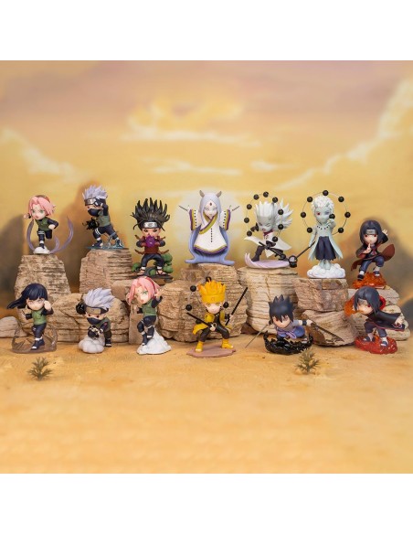 POP MART - NARUTO SHIPPUDEN - NINKAI TAISEN SERIES FIGURES - 7.7-11.4 CM