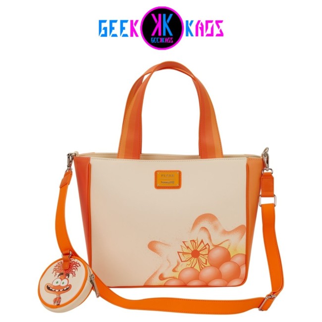 TOTE BAG - INSIDE OUT 2 - ANXIETY - LOUNGEFLY