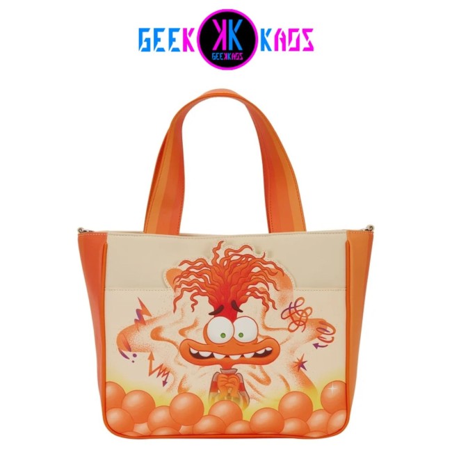 TOTE BAG - INSIDE OUT 2 - ANXIETY - LOUNGEFLY