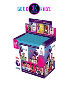 TOPPS - PREMIER LEAGUE 2025/26 BOOSTER DISPLAY (26 SOBRES)