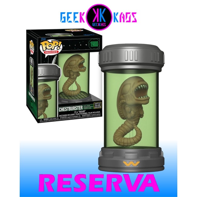 FUNKO POP! PREMIUM - ALIEN - CHESTBURSTER 1988 (CON LUZ)