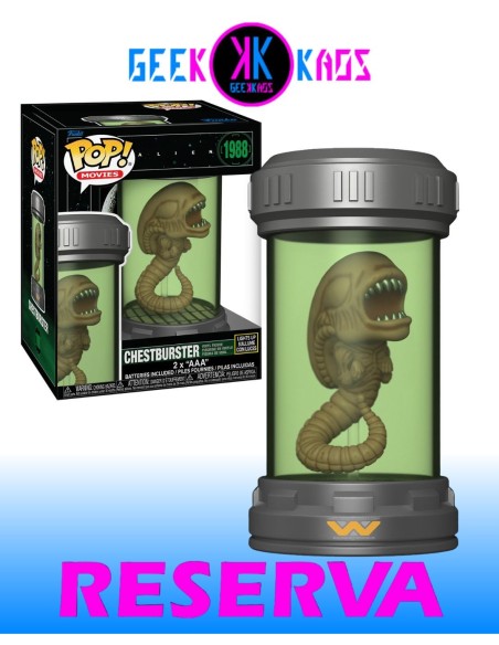 FUNKO POP! PREMIUM - ALIEN - CHESTBURSTER 1988 (CON LUZ)