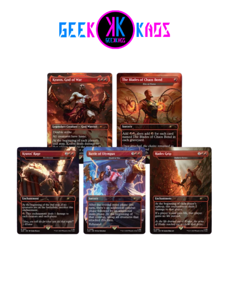 MAGIC: THE GATHERING - SECRET LAIR X GOD OF WAR: GREEK - INGLES