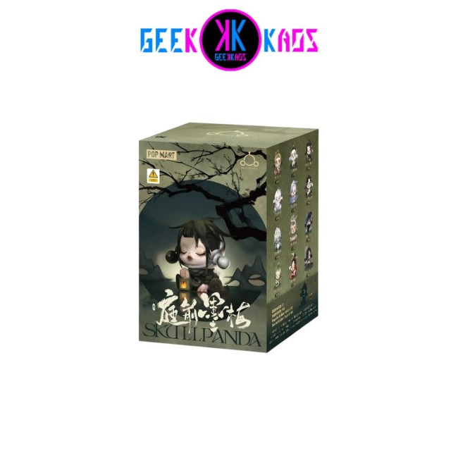POP MART - SKULLPANDA - THE INK PLUM BLOSSOM SERIES FIGURES - 8.6 CM