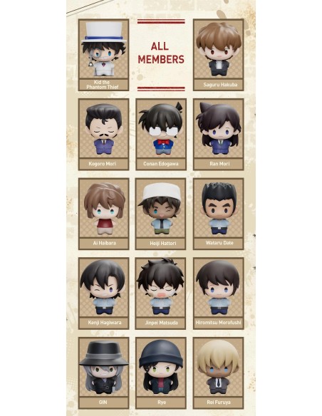 POP MART - DETECTIVE CONAN - SUPER MINI FIGURE - 4 CM