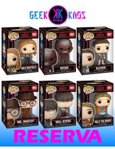 6-PACK - FUNKO POP - STRANGER THINGS
