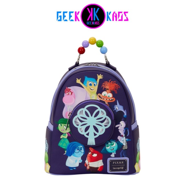 MINI MOCHILA - DISNEY - INSIDE OUT 2 - LOUNGEFLY