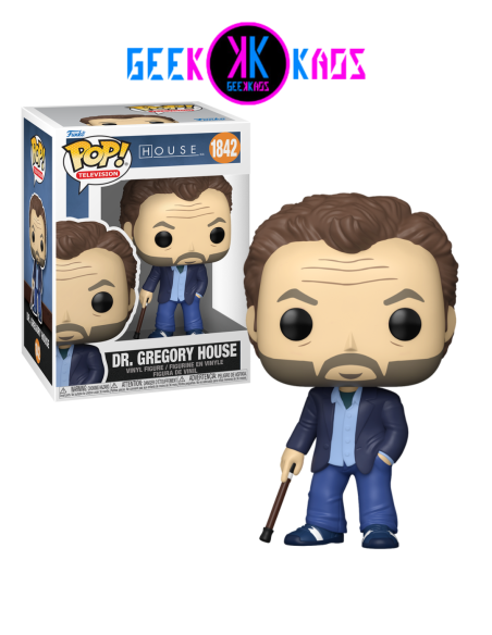 FUNKO POP - HOUSE - DR- GREGORY HOUSE 1842