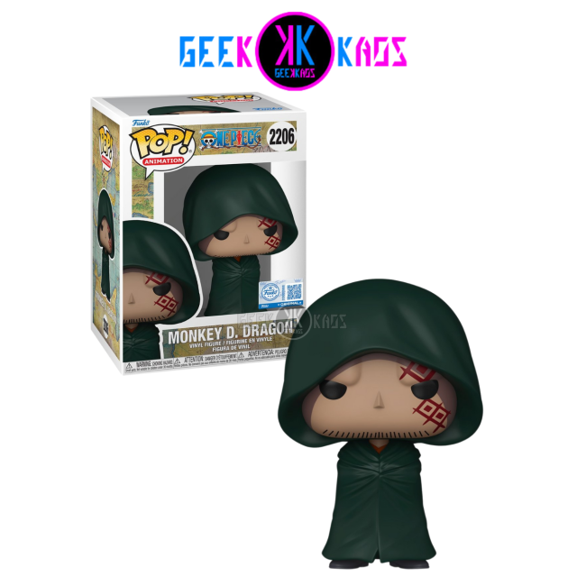 FUNKO POP! - ONE PIECE - MONKEY D. DRAGON 2206 (SE)