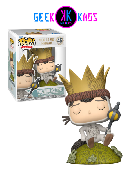 FUNKO POP! - WHERE THE WILD THINGS ARE - MAX WITH SCEPTER 45