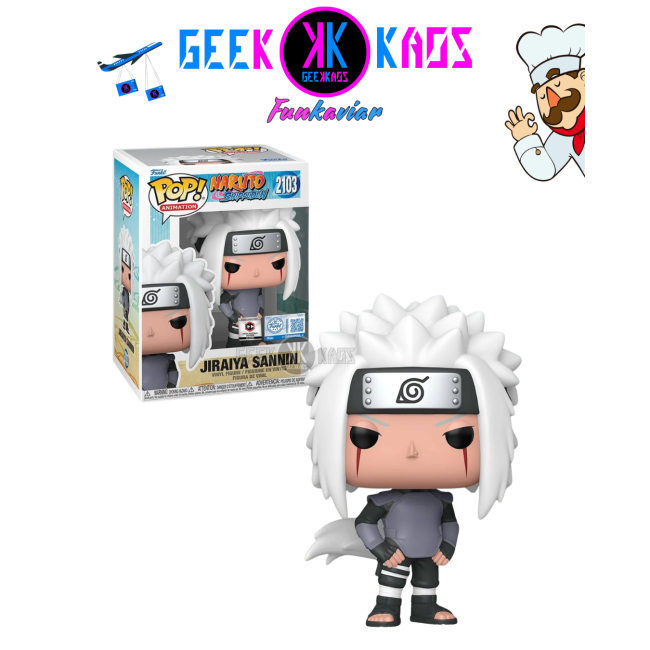FUNKO POP! - NARUTO SHIPPUDEN - JIRAIYA SANNIN 2103 (CHALICE STICKER)