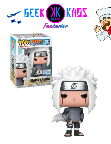 FUNKO POP! - NARUTO SHIPPUDEN - JIRAIYA SANNIN 2103 (CHALICE STICKER)