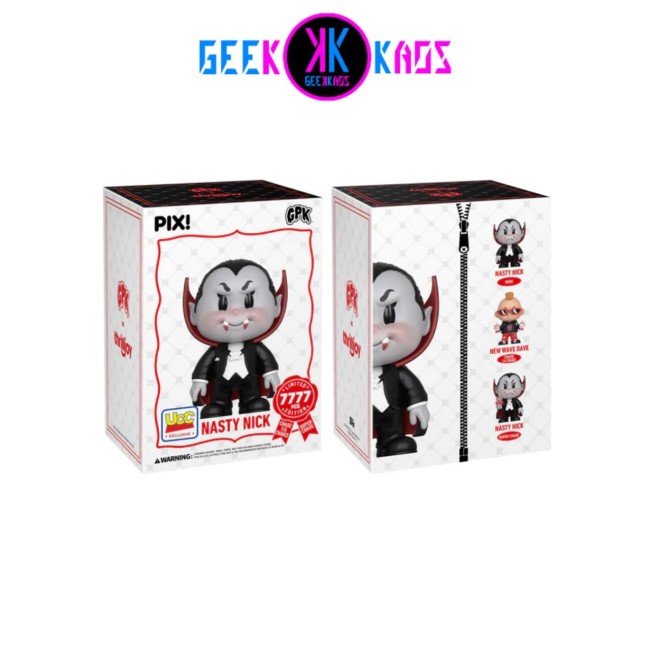 THRILLJOY - PIX!  - GPK - NASTY NICK  ( 7777 piezas ) ( UCC EXCLUSIVE)