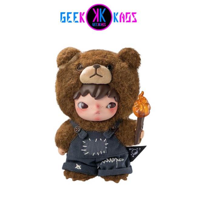 POP MART - HIRONO - LIVING WILD FIGHT FOR JOY PLUSH DOLL - 11 CM