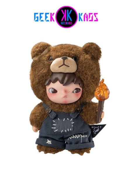 POP MART - HIRONO - LIVING WILD FIGHT FOR JOY PLUSH DOLL - 11 CM