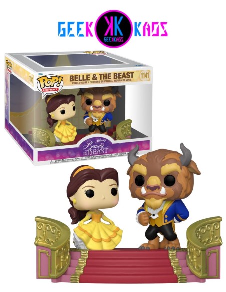 FUNKO POP! MOMENT- BEAUTY AND THE BEAST - BELLE & THE BEAST 1141