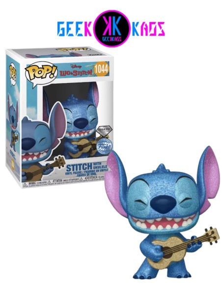 FUNKO POP - LILO & STITCH - STITCH WITH UKELELE 1044 (SE) (DIAMOND)