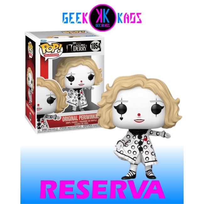 FUNKO POP - IT: WELCOME TO DERRY - ORIGINAL PERIWINKLE 1854