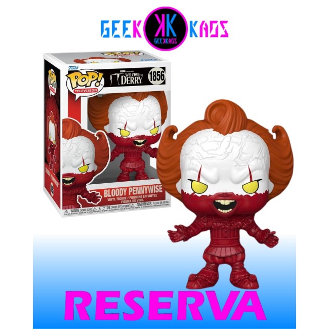FUNKO POP - IT: WELCOME TO DERRY - BLOODY PENNYWISE 1856