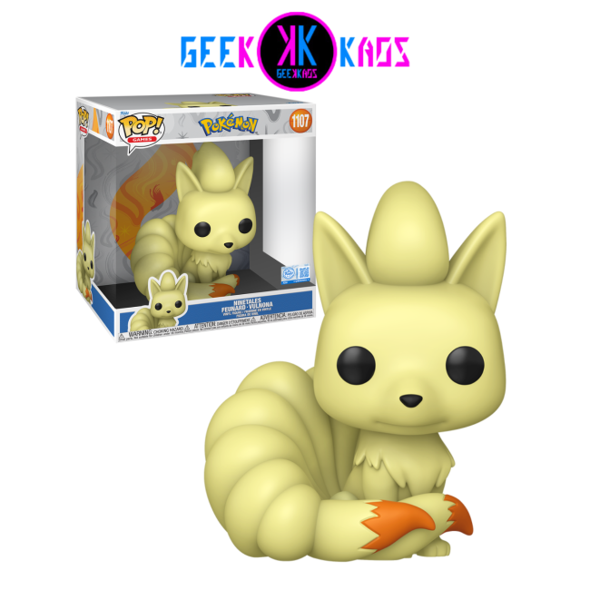 FUNKO POP - POKEMON - NINETALES 1107 (SE) (JUMBO)