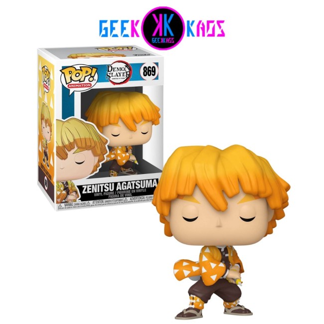 FUNKO POP! - DEMON SLAYER - ZENITSU AGATSUMA 869
