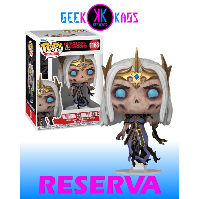 FUNKO POP - DUNGEONS & DRAGONS - VALINDRA SHADOWMANTLE 1168