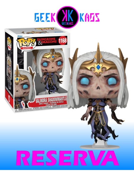 FUNKO POP - DUNGEONS & DRAGONS - VALINDRA SHADOWMANTLE 1168