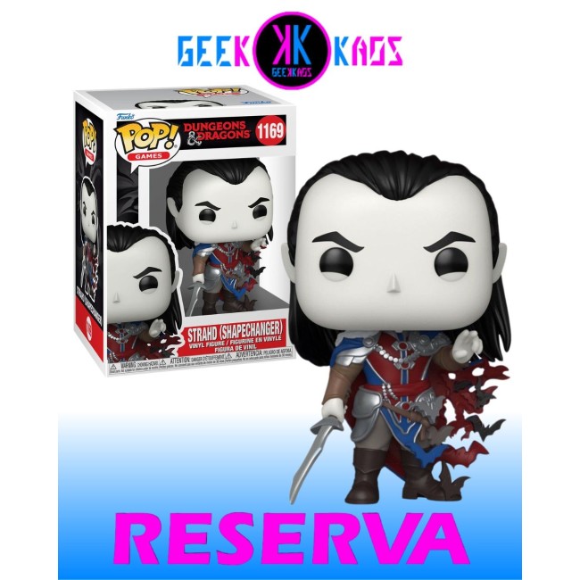 FUNKO POP! - DUNGEONS & DRAGONS - STRAHD (SHAPECHANGER) 1169