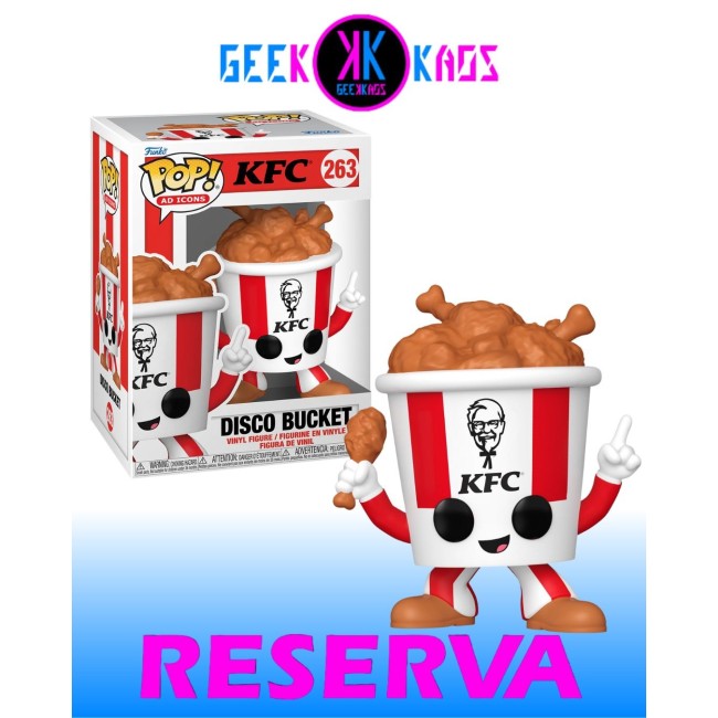 FUNKO POP! - KFC - DISCO BUCKET 263