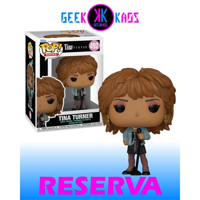 FUNKO POP! - TINA TURNER - TINA TURNER 492