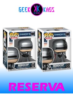 FUNKO POP! - ROBOCOP 2 - ROBOCOP 1989 (METALLIC) (BUNDLE)