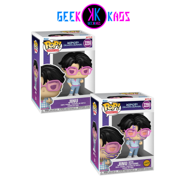 FUNKO POP! - K-POP - DEMON HUNTERS -  JINU 2259 (BUNDLE)