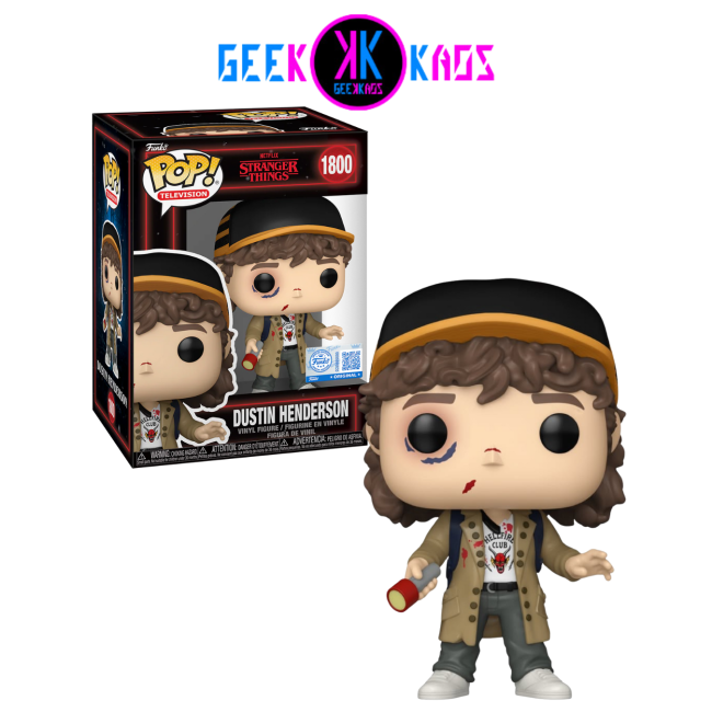 FUNKO POP! - STRANGER THINGS - DUSTIN HENDERSON 1800 (SE)