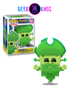 FUNKO POP! - SPONGEBOB SQUAREPANTS: SEARCH FOR SQUAREPANTS - SPOMGEBOB AS THE FLYING DUTCHMAN 1943 (GITD)