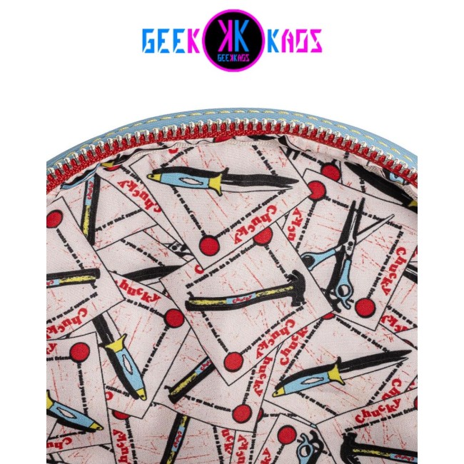 MINI MOCHILA - CHUCKY - COSPLAY -  LOUNGEFLY