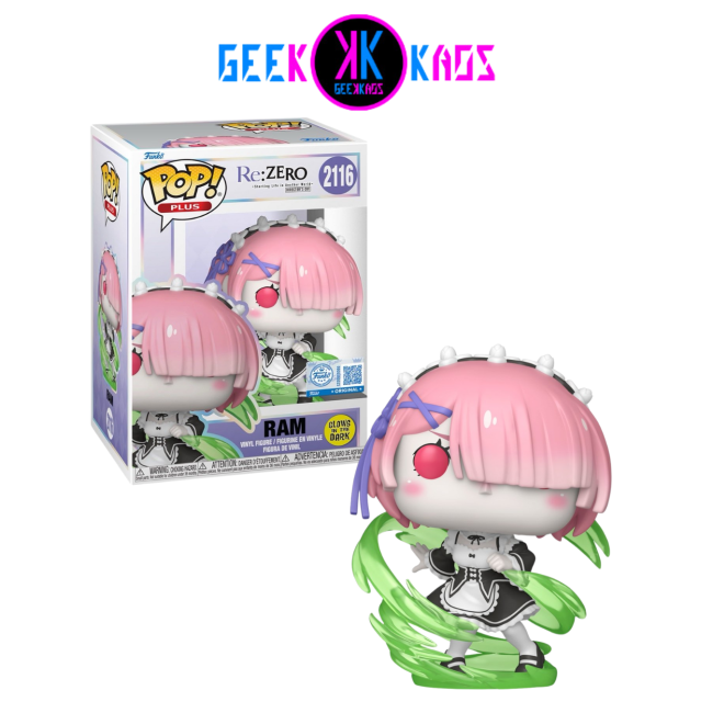 FUNKO POP! PLUS - RE:ZERO - RAM 2116 (SE) (GITD)